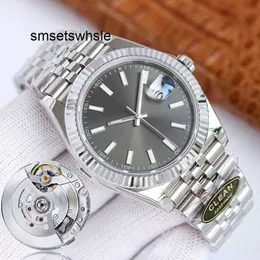 Relógio masculino mecânico senhora 36mm Datejust Watch Gold 3135 Oysterbracelet Aço inoxidável Safira Resistente à água 41mm 3235 Movimento Datejust Clean Factory