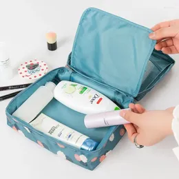 Caixas de armazenamento portátil 3 camadas organizador de maquiagem sacos divisor de malha casos cosméticos à prova dwaterproof água bolsa de higiene pessoal ferramentas de viagem saco de lavagem