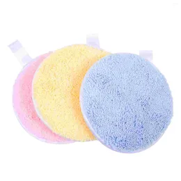 Makeup Sponges 3Pcs Rounded Puffs Girl Face Pads Cosmetics Cleansing Tools