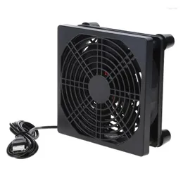 Fans Coolings Computer 5V USB Powered PC Router High Quiet Cooling Fan For Case Drop Delivery Computers Networking Components OT1LF