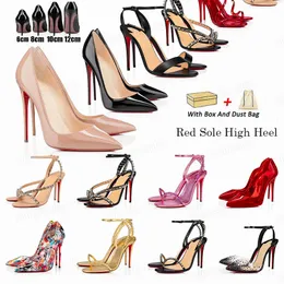 christian louboutin red bottoms sapatos de salto alto high heels shoes Women designer heels Pump Platform Peep toes Sandals Pointy Lady Sexy Pointed Toe loafers 【code ：L】