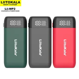 Acessórios Liitokala liimp2 18650 21700 carregador de bateria Tablet Power Bank QC3.0 Display digital de entrada/saída.