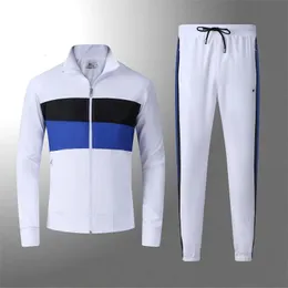 Tracksuits 2024 Moda Erkek Nakış Timsah Marka Erkekleri Kadınlar Kadın Spor Giyim Pantolon Trailtsuit Sportwear Jogger Düz Trailsuits Ceketler
