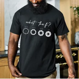 Homens camisetas Homens Roupas Pographer Pographer Câmera Gráfica Amante Camiseta Tops de casamento para