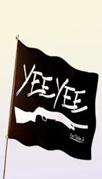 YEE YEE-Flagge, 90 x 150 cm, 100D-Polyester, 90 x 150 cm, Polyestergewebe zum Aufhängen, National Festival Club 8810288