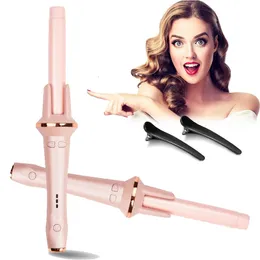 Automatic Hair Curler Stick 28Mm Professional Rotating Electric Ceramic Temperature Adjustable Anion Fast Heating Styling Curler 240115