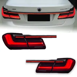 for BMW 7 Series F02 2009-20 15 730I 740I 760I LED Dynamic Taillight Rear Fog Lamp Turn Signal Light Highlight Reversing and Brake