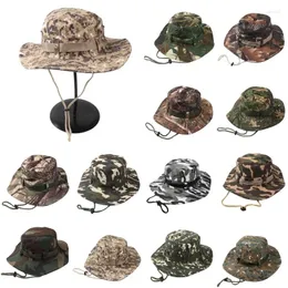 Berretti Primavera E Estate Camouflage Benny Cappello All'aperto Grandi Gronde Parasole Cappelli a secchiello Casual Uomo Donna Pesca Giungla Bacino Cap