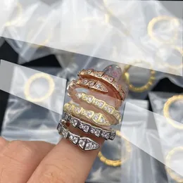 Steingröße 8 Ring 18K vergoldeter Ring Schlangenknochen versilbert Ringgröße 6 Ringe Ring gedrehte Wickelringe Liebhabergeschenke Roségold Ringset Geschenk