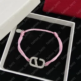 Designer Bracelet Women Luxury Bracelets Charms Jewelry Classic Letter Pendant Rope Chain Bracelet Men Fashion Jewelry Accessories