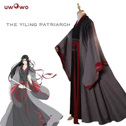 UWOWO Wei Wuxian The Yiling Patriarch Cosplay Grandmaster of Demonic Cultivation Costume Wei Wuxian Mo Dao Zu Shi Costume Men221l