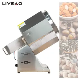 Stainless Steel Peanut Soybean Cashew Nut Roasting Baking Machine Sesame Coffee Bean Roaster