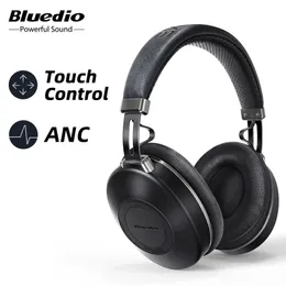 Fones de ouvido bluedio h2 sem fio bluetooth anc fone de ouvido alta fidelidade som passo contagem slot para cartão sd nuvem app fone para mp3