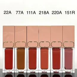 أحمر الشفاه Blush 6.5ml 22a 77a 151r Blur Liquid Liquid Matte Lipstick Drives High Comfor