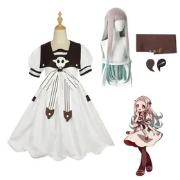 Anime toalete vinculado hanako kun yashiro nene cosplay traje vestido peruca cocar prop traje de halloween vestidos y0903304e