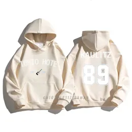 Winter Female Plus size Cotton Hoodie Couple Tokio el Printed Women Pullover Kaulitz Fashion Fleece Luxury Hooded Sweatshirt 240115