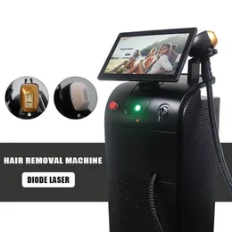 Mais recente ce aprovado 3 comprimento de onda gelo titânio máquina de remoção de pêlos a laser 1600w 1800w 808nm preço de diodo laser