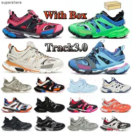Дизайнерская женская мужская обувь Track 3 3.0 Кроссовки Роскошные кроссовки Тройной черный, белый, розовый, синий, оранжевый Ye Dde, дизайнерская обувь, ботинки, женская обувь, пинетки, кроссовки