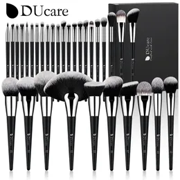 DUcare Professionelles Make-up-Pinsel-Set, 10–32-teiliges Pinsel-Make-up-Set, Kunsthaar, Foundation, Power-Lidschatten, Blending, Beauty-Tools, 240115