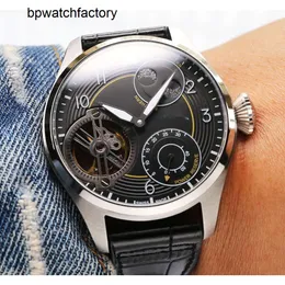 Iwcity Menwatch Orologio da uomo costoso Mark Eighteen Orologi Meccanico automatico di alta qualità Uhren Super luminoso Data Watchmen Cinturino in pelle Montre Pilot Luxe 4782