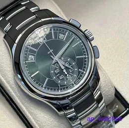 Luxury Wristwatch Pateksphilipes 2023 5905/1A Men's Watches Annual Calendar Chronograph Automatic Mechanical Watch FUN H31Y