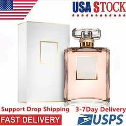 USA 3-7 arbetsdagar gratis frakt kvinnors parfym herrparfum kvinnors långvariga lyxiga parfymspray