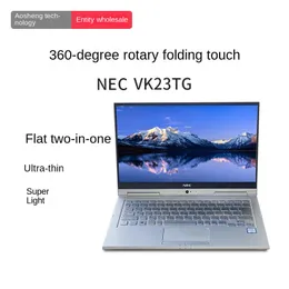 Esportazione transfrontaliera Notebook touch rotante NEC Vk23 Business Esportazione di laptop usati ultrasottili per ufficio aziendale