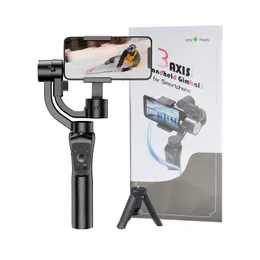 Stabilisateur de support de téléphone portable à trois axes S5 portable populaire Stabilisateur de prise de vue Ptz Vlog Anti-tremblement Prise de vue en plein air Stabilisateur de prise de vue en gros