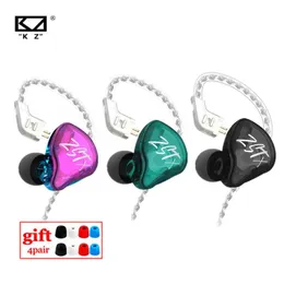 Écouteurs KZ ZSTX 1DD + 1BA pilote hybride écouteurs intra-auriculaires casque antibruit avec câble remplaçable à 2 broches KZ ZST X ZSX ZSN PRO EDX DQ6