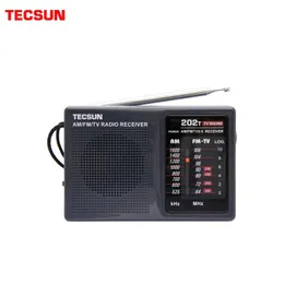 Radio originale Tescun R202t Radio portatile mini ricevitore radio tascabile Am/fm/tv