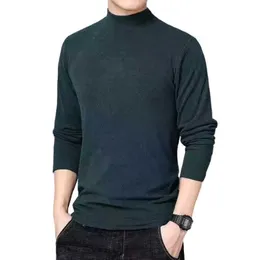 Camisetas para Hombre Ropa Interior Cálida De Temperatura Constante De Manga Larga con Medio Cuello Alto Alemán De Doble Cara para Otoño E Invierno Combinada con Una Camisa Base De Color Sólido