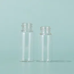 도매 5ml 10ml 15ml 20ml Clear Glass Dropper Bottles 플라스틱 나무로 된 곡물 고리를 가진 빈 오일 병