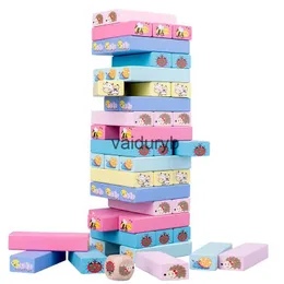 Board Games Number Animal Wooden Blocks Game Domino Stacking Blocks Stacking Tower Fun Outdoor Lawn Yard Game Education Toysvaiduryb