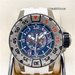 Mechanische Uhr Chronograph Richardmill Luxus-Armbanduhren Herrenuhren Richardmill Herrenserie Titanlegierung RM028 Automatische mechanische 47-mm-Herrenuhr