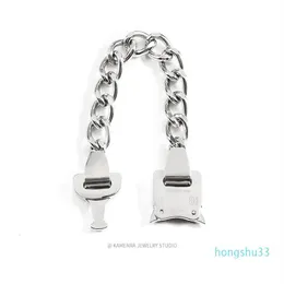 2021 New Hand Catenary Metal Function Chain Bracelet Fashion High Street Hip Hop Unisex Couples Alyx Belt Buckle My5q317Z