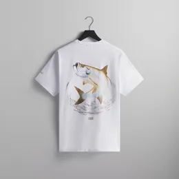 T-shirt da uomo stampata bianca T-shirt grafiche oversize in cotone per top estivi da uomo
