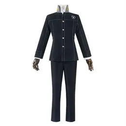 Shin Megami Tensei Persona 4 Yasogami Yu Narukami Cosplay Costume Vuxen Men Boy School Uniform Costume248a