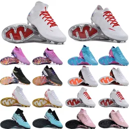 الشباب الأولاد المحترفين Jinyida كرة القدم shoesphantom gx elite fg womens mens High Football Boots Anti Training Shoes White Black Orange Blue War Boots Shoe