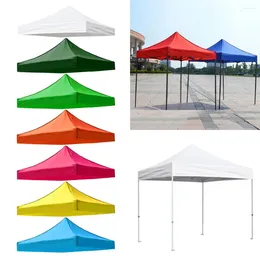 Tendas e abrigos cobertura superior ao ar livre gazebo jardim marquee tenda substituição sun sombra ao ar livre 2.85x2.85m acessórios de acampamento