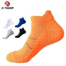 양말 Xtiger Cycling Socks Unisex Sport Socks 남자 야외 비 슬립 자전거 스포츠 축구 양말 도로 자전거 양말 달리기 농구