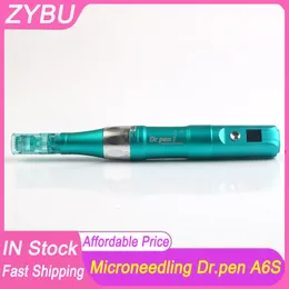 Otomatik mikro iğne silindir sistemi Dr.Pen A6S Kablosuz Tip Profesyonel Dermapen Cilt MTS YÜZÜ DERM DR PEN MICRONEDLING PUGN MESO ULTIMA A6S Kartuşlar