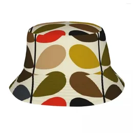 ベレー帽Orla Kiely Flowersカラフルなバケツ帽子パナマ