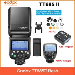 أكياس Godox TT685II TT685 II C/N/S/F/O TTL HSS Camera Flash SPETHLITE 2.4G WIRELICS X SYSTEM FOR CANON NIKON SONY FUJI OLYMPUS