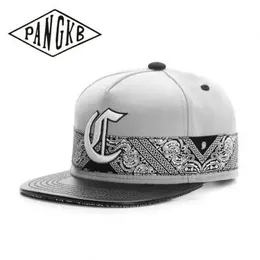 PANGKB Brand BIG C CAP gray letter hat hip hop Headwear for men women adult outdoor casual sun baseball cap 240113