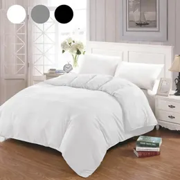 Duvet Cover White Black Gray ComforterQuiltBlanket case Twin Full Queen King double single Bedding 220x240 200x200 150 240115