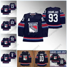 커스텀 멘스 여성 청소년 새로운 31 Igor Shesterkin Rangers 2023-24 Third Jersey K'Andre Miller Filip Chytil Mika Zibanejad Chris Kreider Artemi Panarin Kaapo