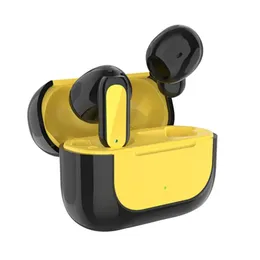 Auricolari E60 TWS Bluetooth 5.2 Mini auricolari wireless Auricolari bassi Cuffie sportive Cuffie da gioco stereo HiFi con microfono per iOS Android