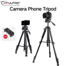 Stativ CIMAPRO CB-3 CAMERA mobiltelefon Stativ 66.9in Projector Camera Telescope Light Stand Universal Travel Portable Photography Standl240115