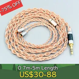 Akcesoria 4 rdzeń 1,7 mm litz HiFIOFC Sardhphone Braided Cable do UE Live UE6Pro Lighting Superbax IPX LN008081