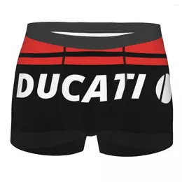 Sous-vêtements Mode masculine Ducatis Sous-vêtements de moto Boxer Slips Shorts doux Culottes